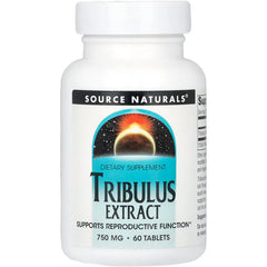 SN496 | Source Naturals Tribulus Extract dietary supplement, 750 mg, 60 tablets
