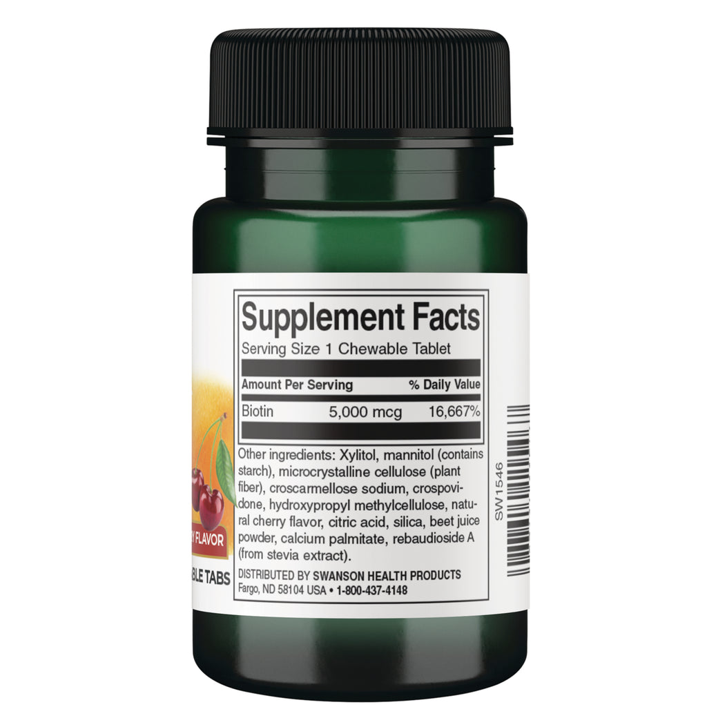 SW1546 | Back label with Supplement Facts - Thumbnail