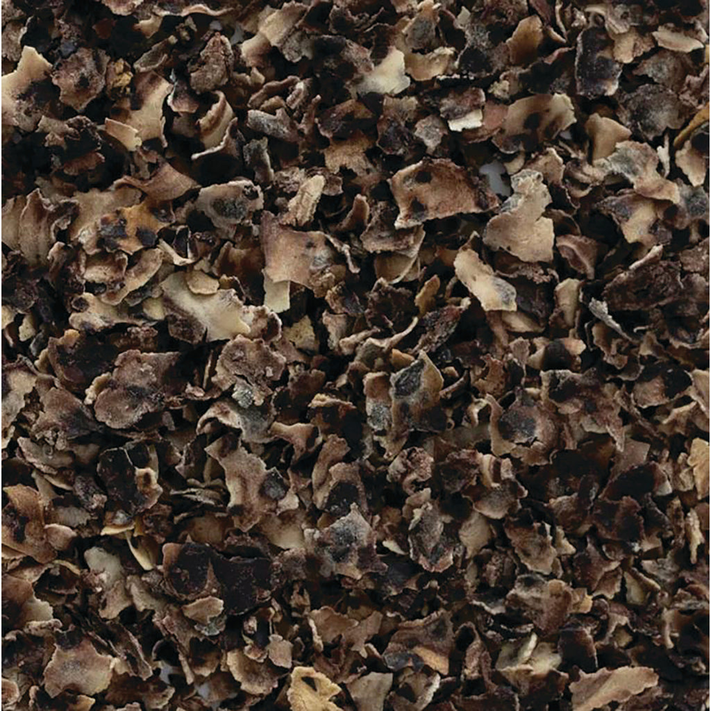 FNP389 | close-up of dark brown dried flakes texture - Thumbnail