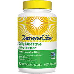 RNL244 | RenewLife Daily Digestive prebiotic fiber supplement bottle front view