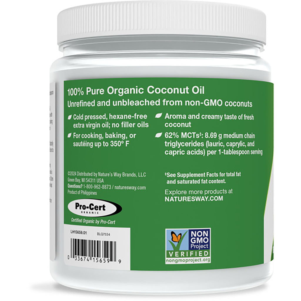 NW726 | back label of jar showing usage instructions, certification logo and barcode - Thumbnail