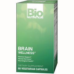 BNN074 | Bio Nutrition Brain Wellness green box, dietary supplement 60 vegetarian capsules