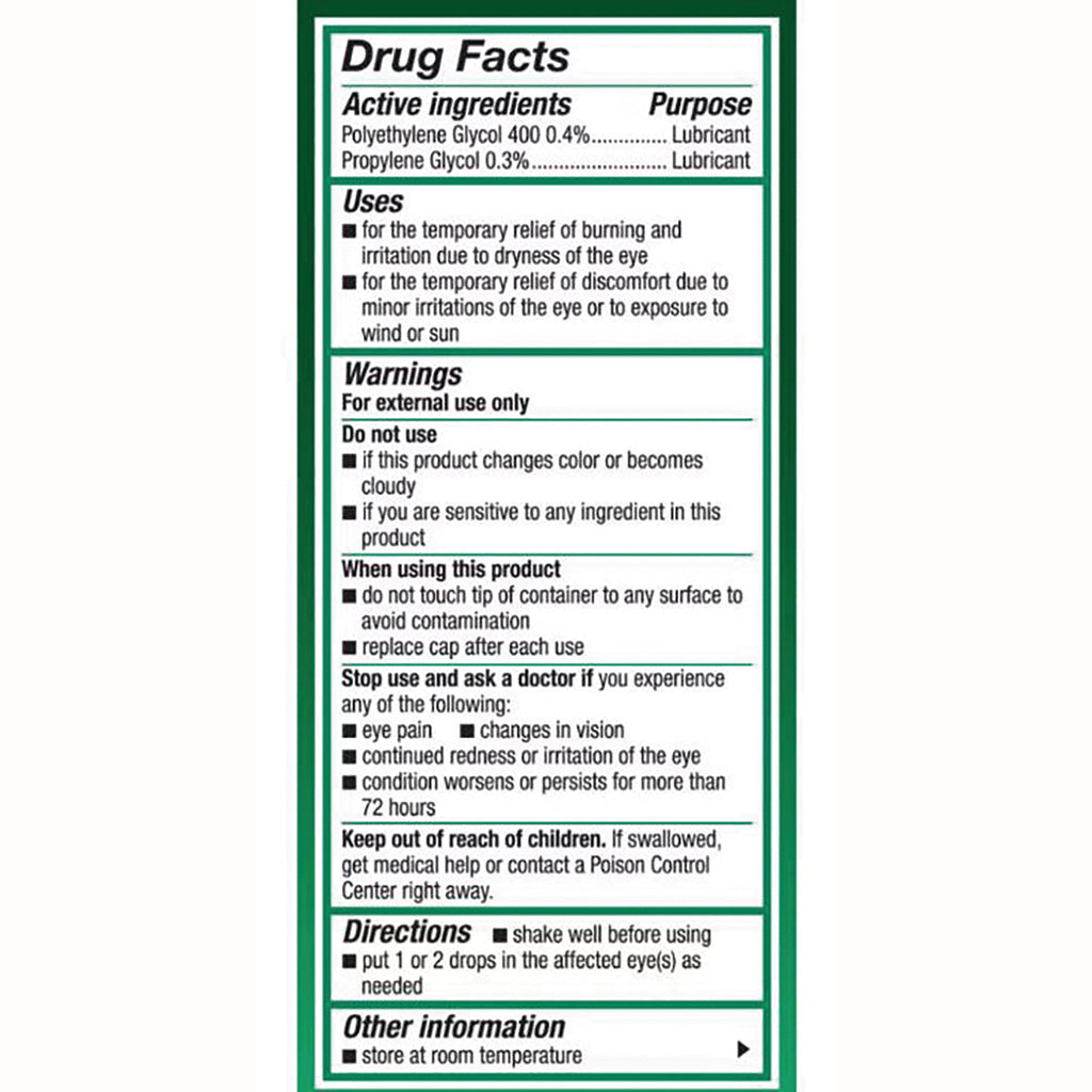 ACN011 | Drug Facts panel showing active ingredients, uses, warnings and directions - Thumbnail