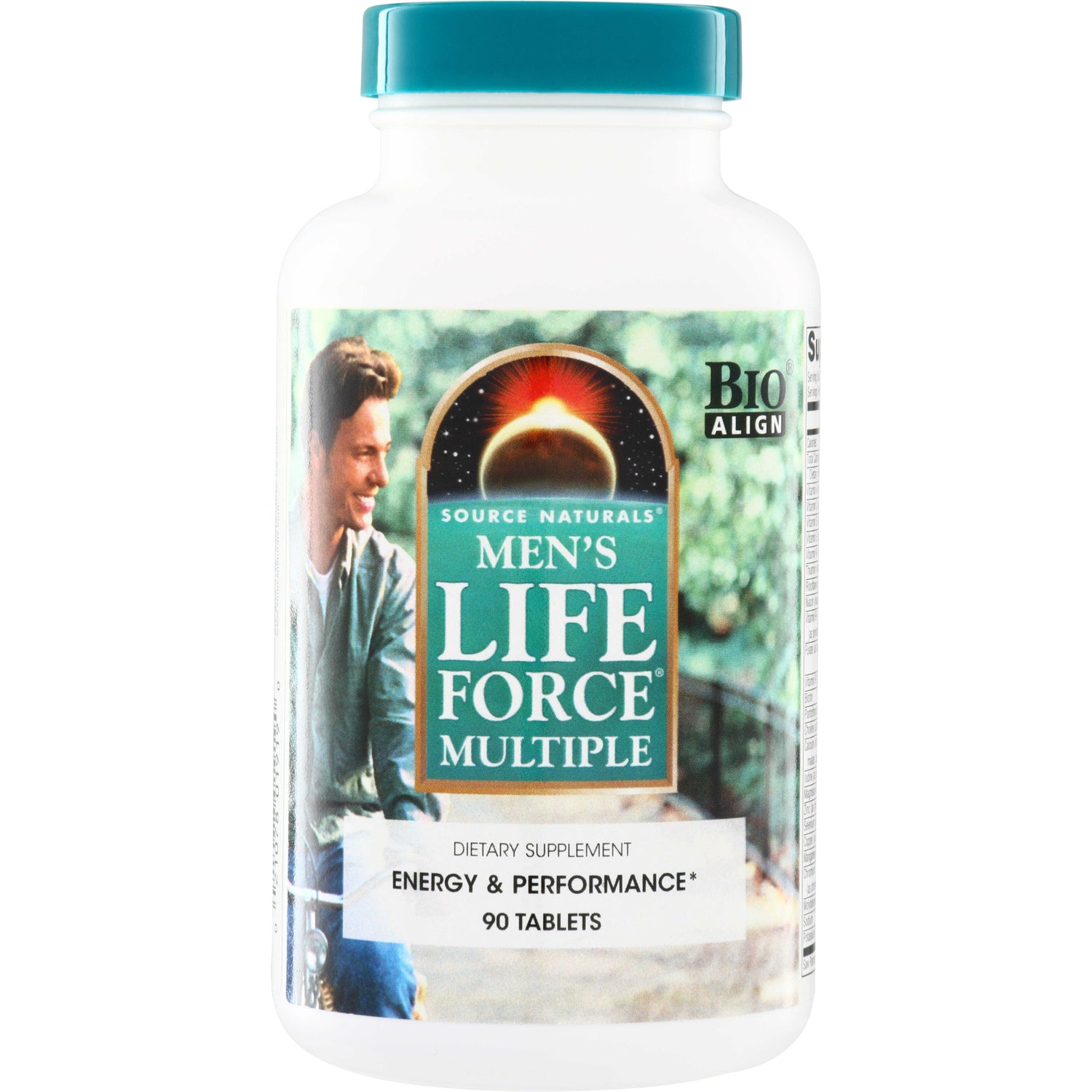 SN306 | Source Naturals Mens Life Force Multiple dietary supplement, Energy & Performance, 90 tablets