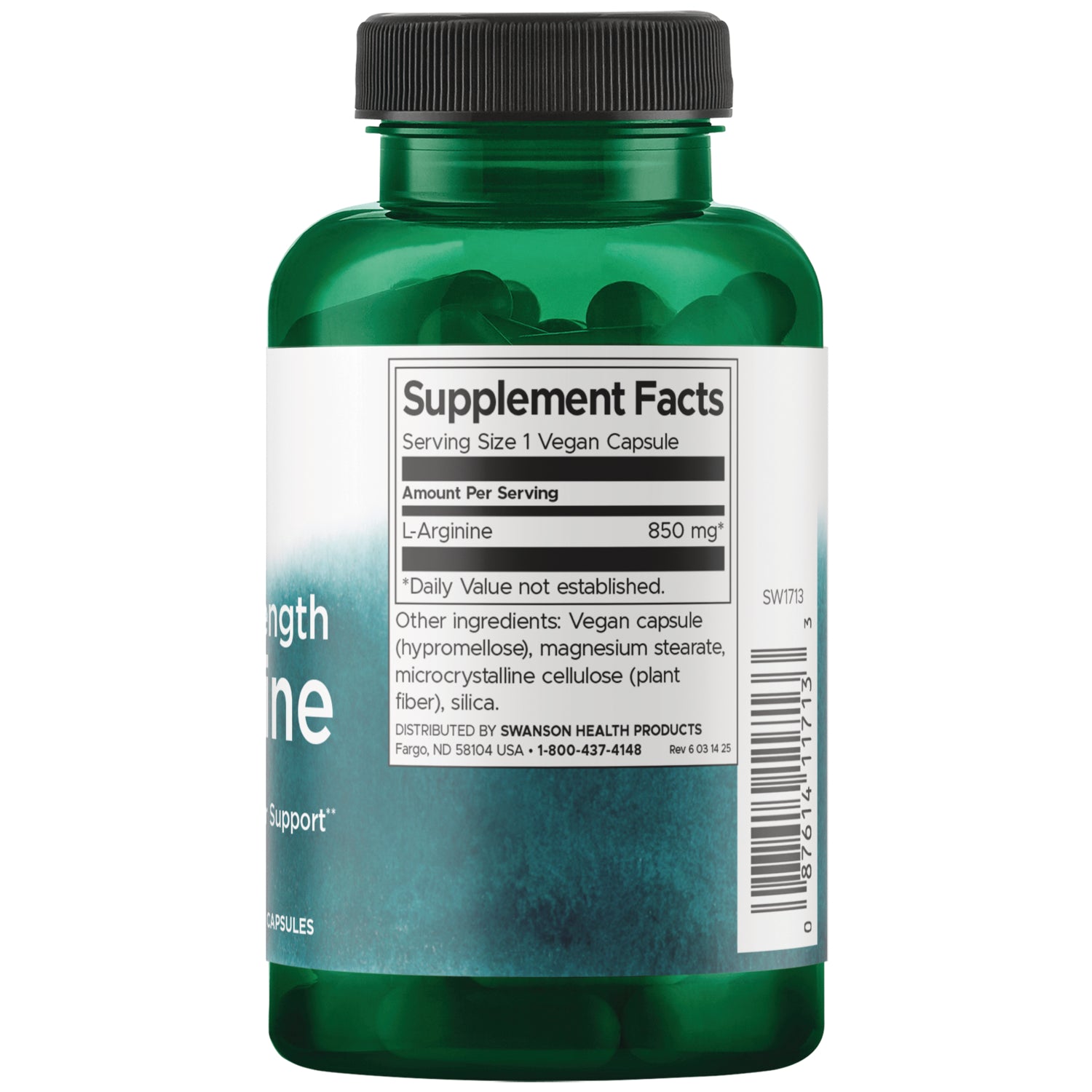 SW1713 | White capsule shown with cm and inch rulers for size reference