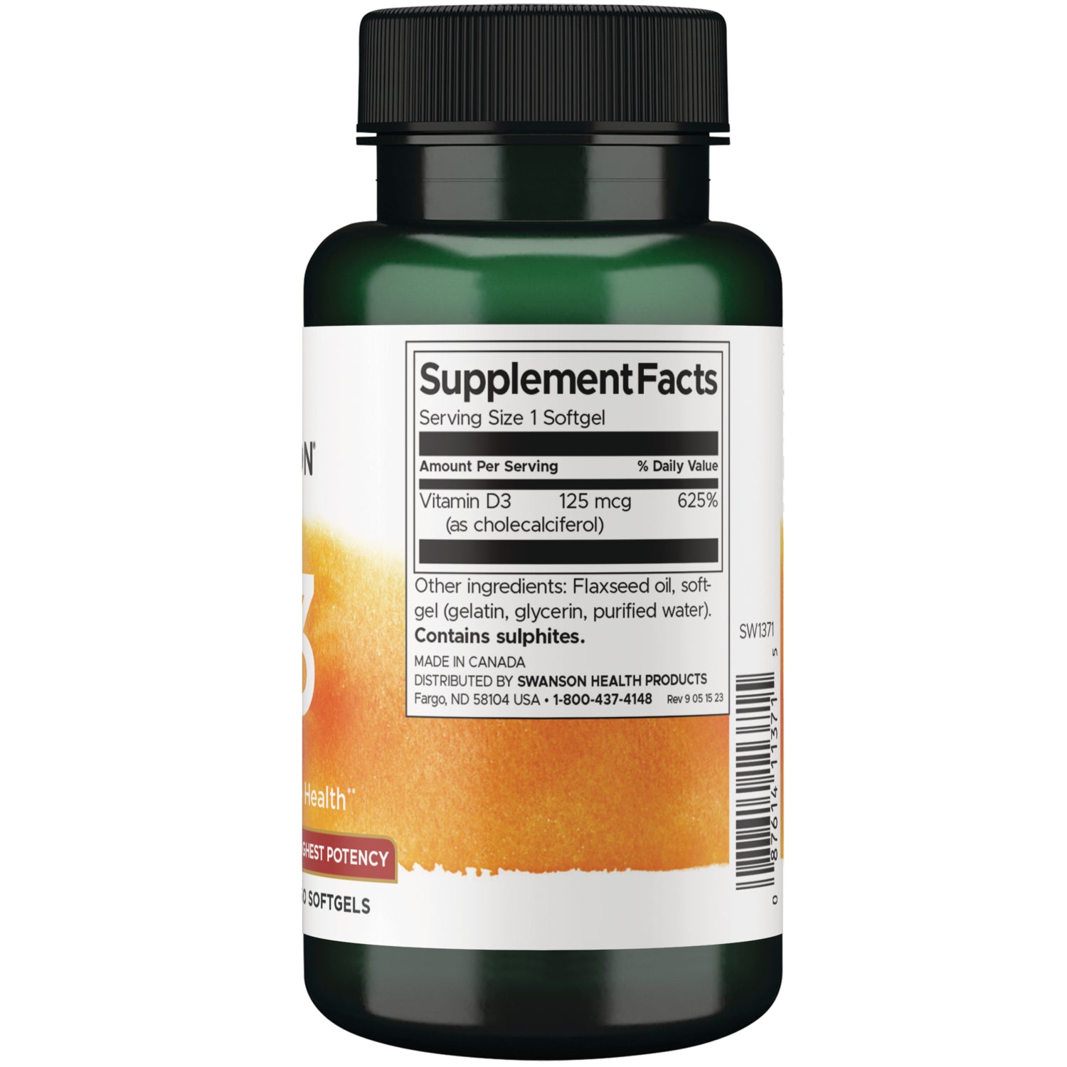 SW1371 | Oval softgel capsule displayed on centimeter and inch rulers showing size