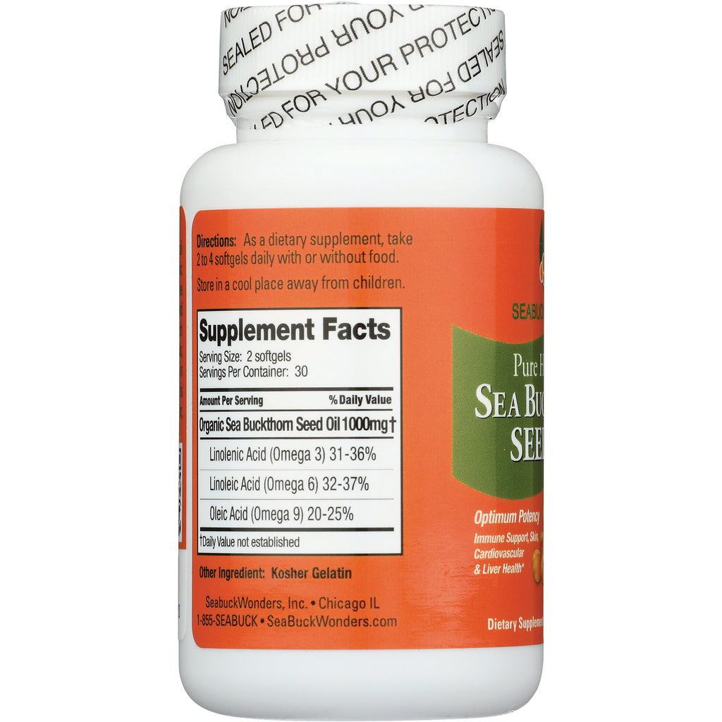 SBW003 | Back of white supplement bottle showing Supplement Facts panel, directions, and Kosher Gelatin ingredient - Thumbnail