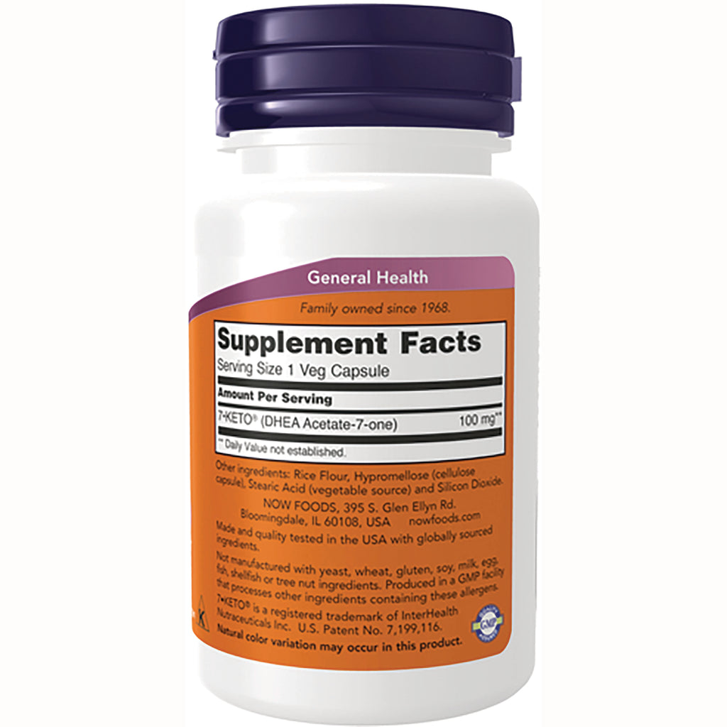 NWF279 | Back of white supplement bottle showing Supplement Facts label reading Serving Size 1 Veg Capsule and ingredient list - Thumbnail