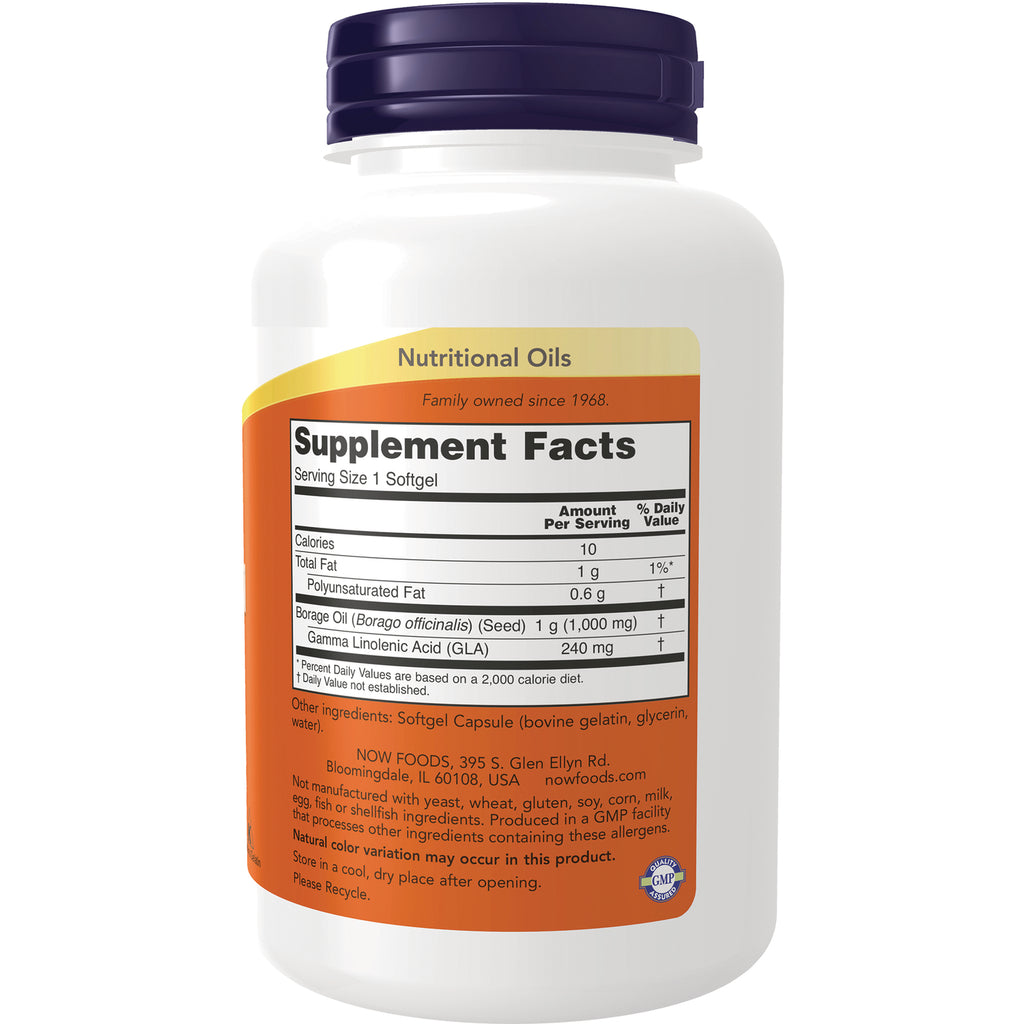 NWF798 | Back label of white supplement bottle showing Supplement Facts panel and ingredient text - Thumbnail