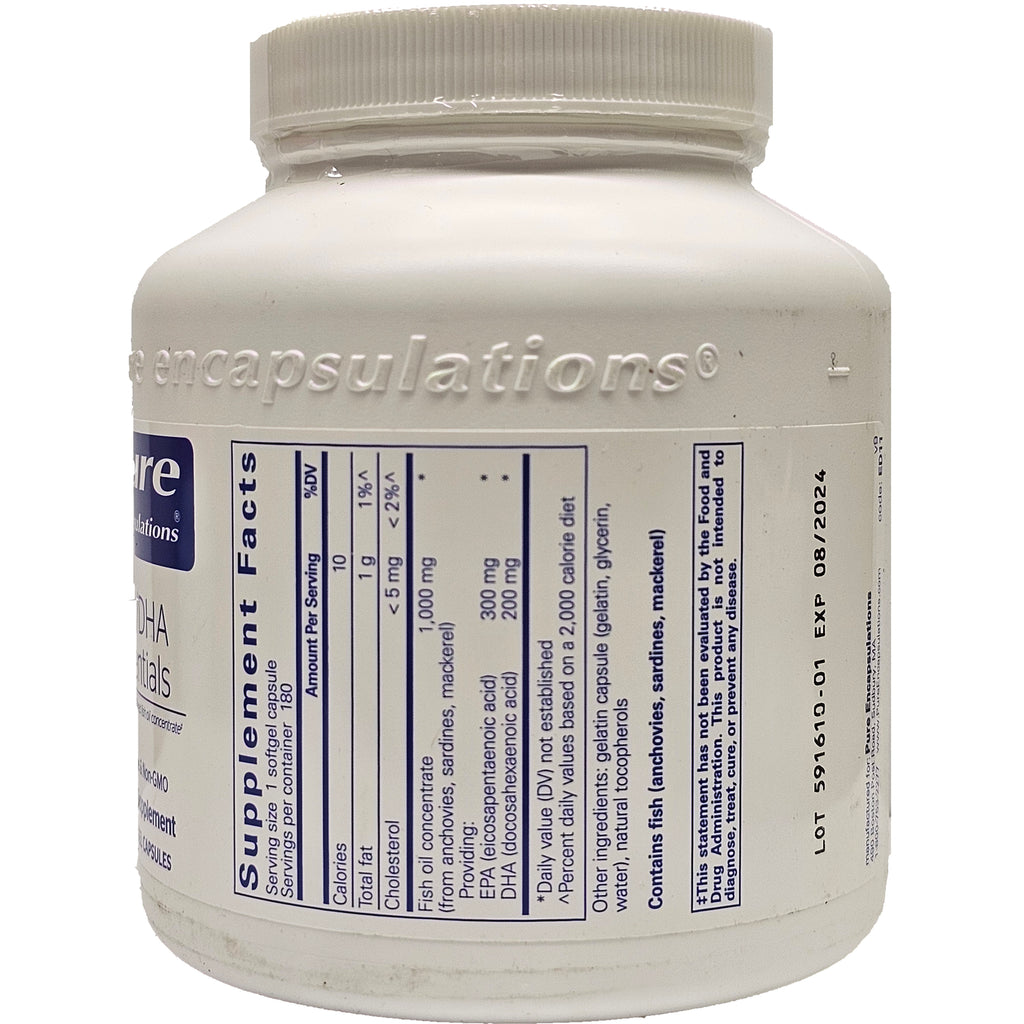 PRN045 | back label of white supplement bottle showing Supplement Facts panel and lot EXP 08/2024 - Thumbnail