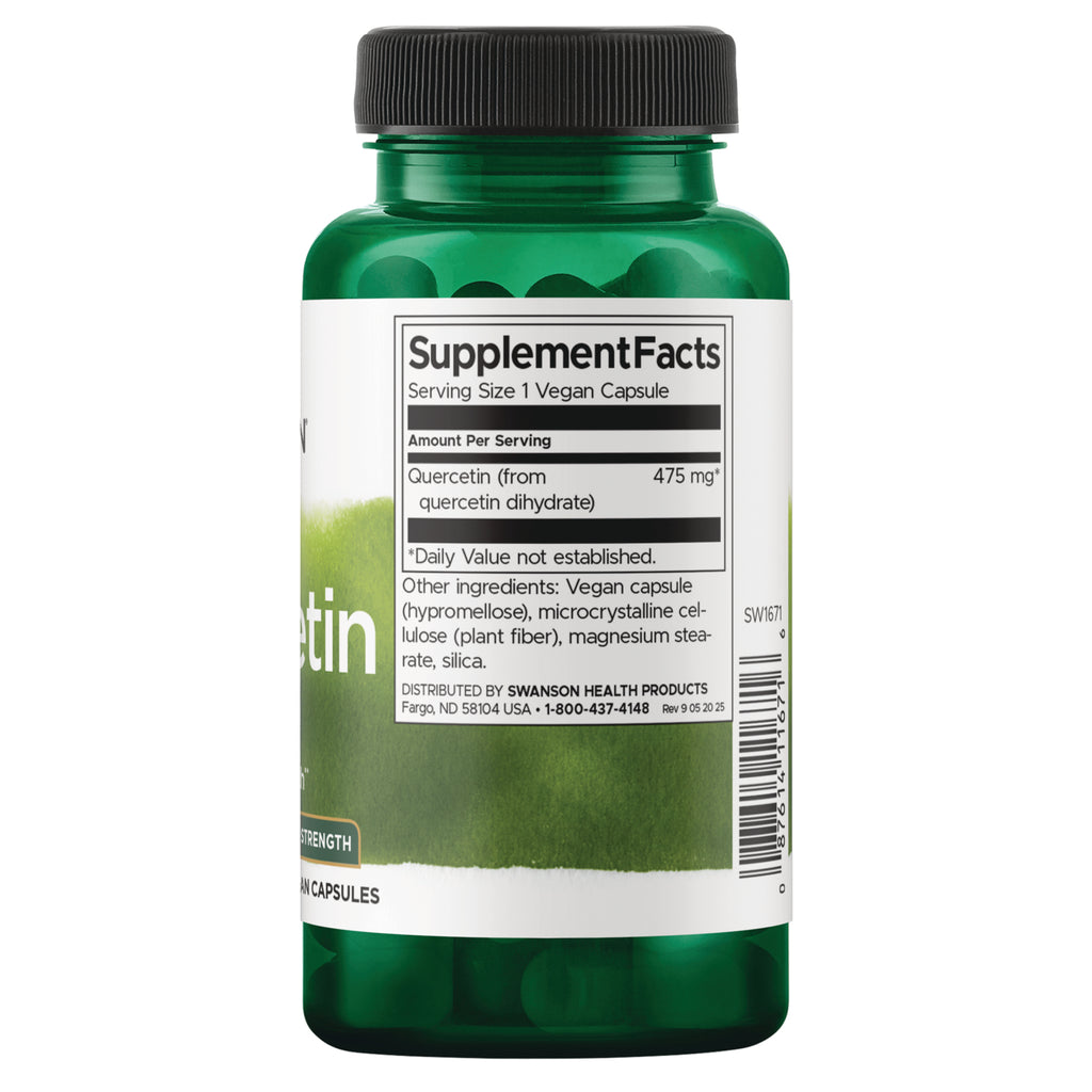 SW1671 | Back label with ingredients and serving information - Thumbnail