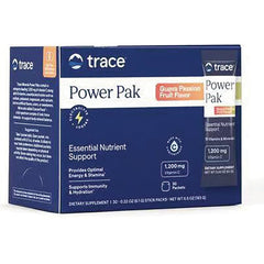 TM124 | Trace Power Pak Guava Passion Fruit, 1,200 mg Vitamin C, 30 packets box front
