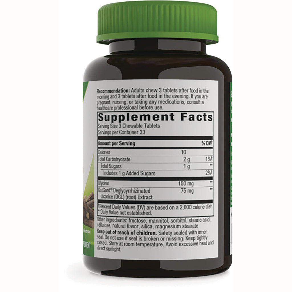 ET029 | back of supplement bottle showing Supplement Facts label with serving size, amounts, and other ingredients - Thumbnail