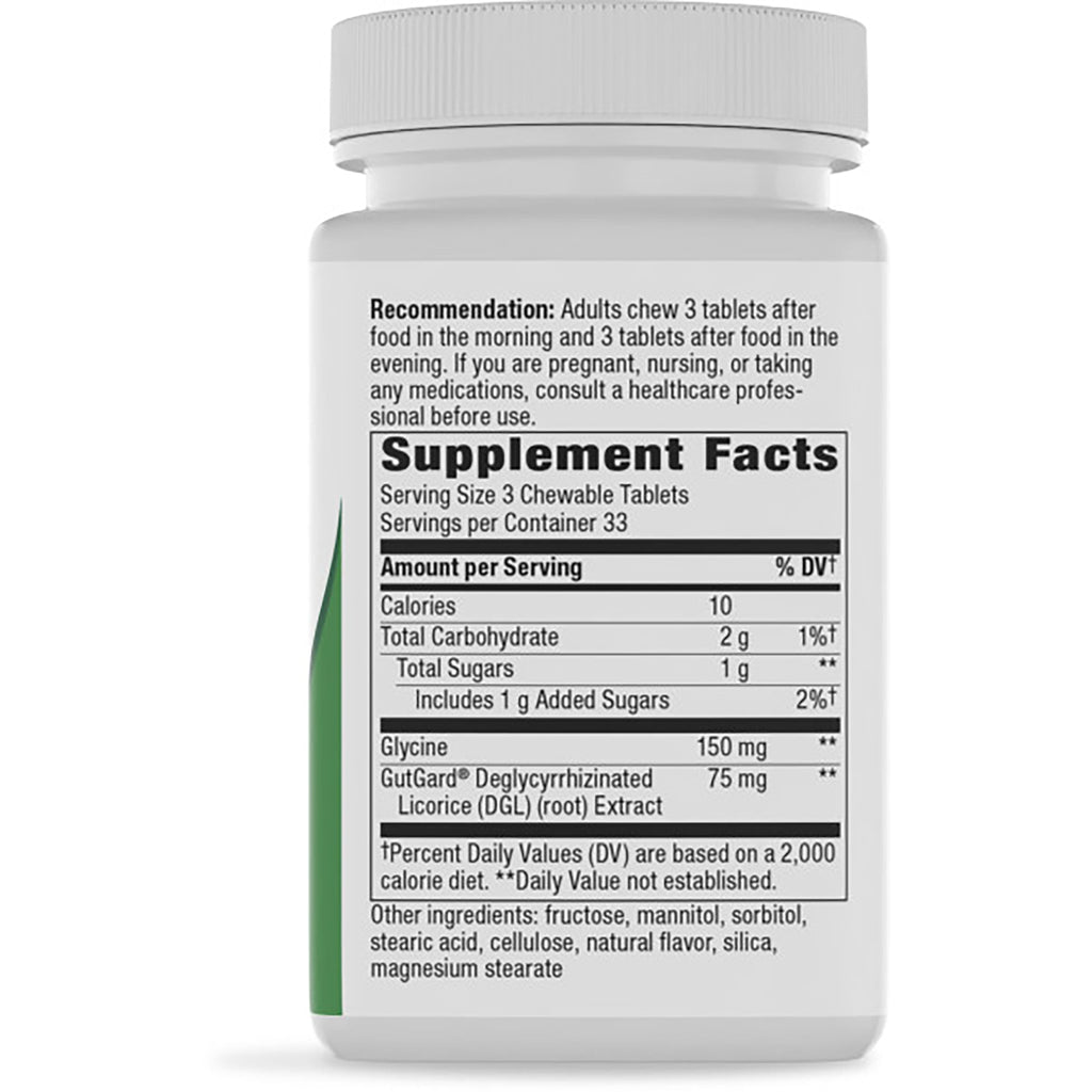 ET029 | back of supplement bottle showing Supplement Facts label with serving size, amounts, and other ingredients - Thumbnail