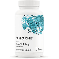 TRN002 | Thorne 5-MTHF 1 mg methylfolate supplement, 60 capsules