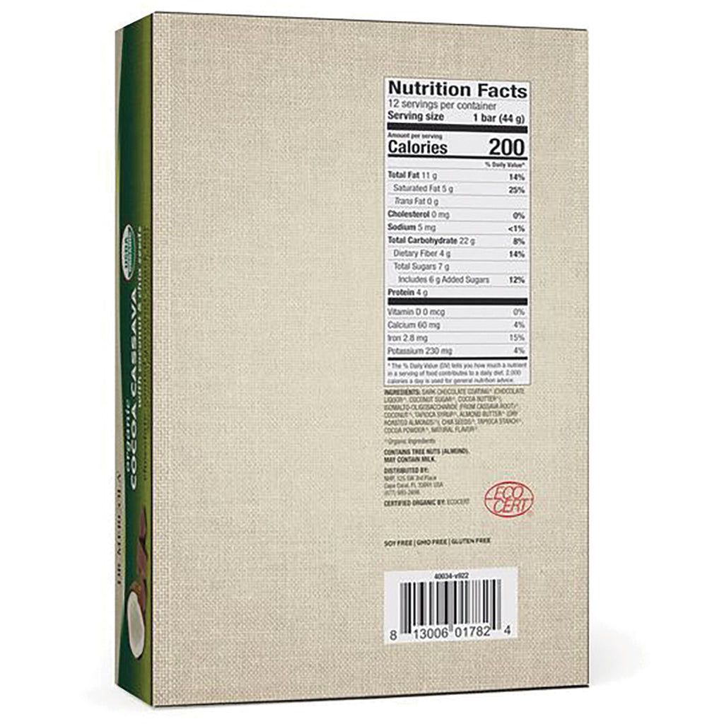 MRC089 | back of beige product box showing Nutrition Facts panel, ingredient text and barcode - Thumbnail