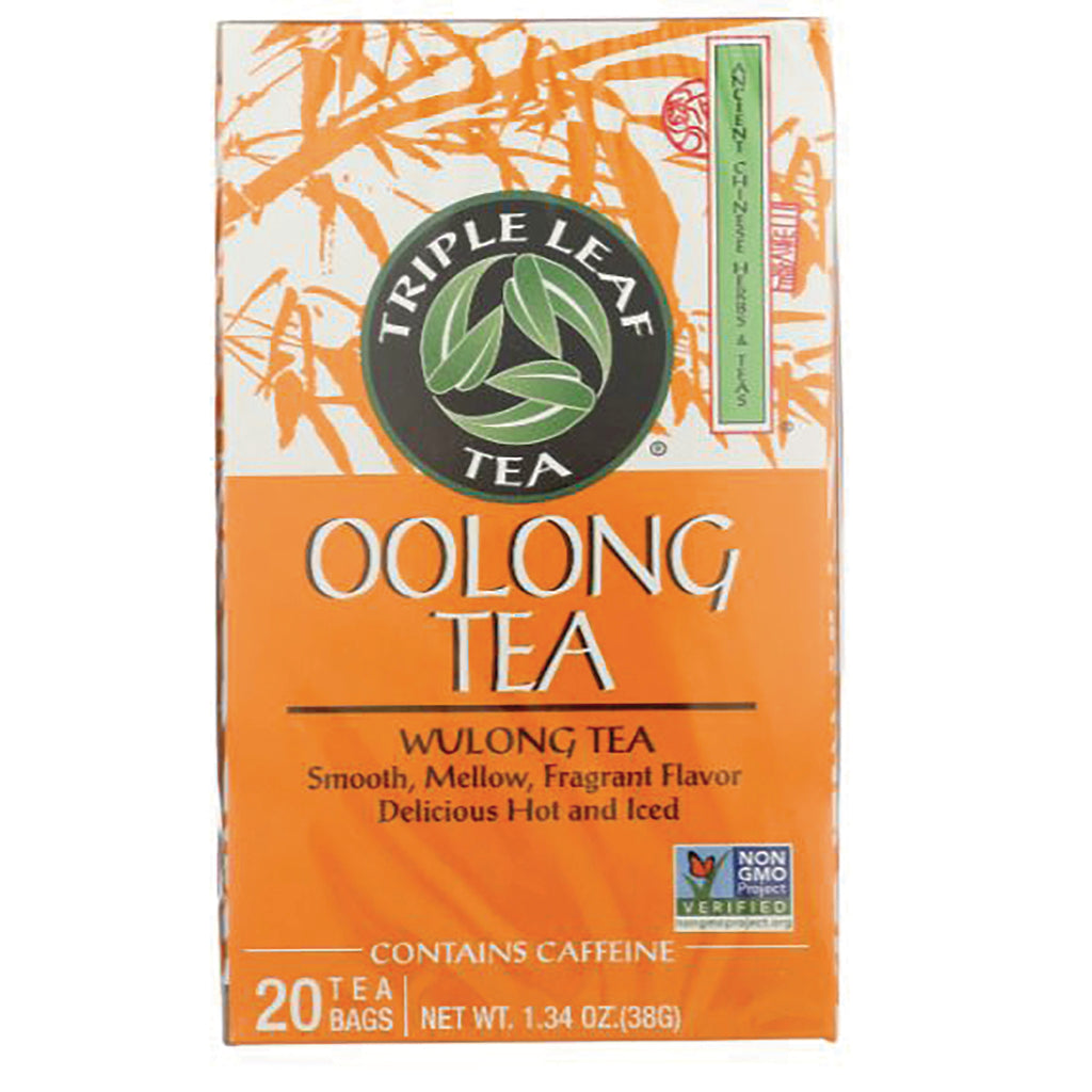 TLT018 | Triple Leaf Tea Oolong Tea box, 20 tea bags, contains caffeine - Thumbnail