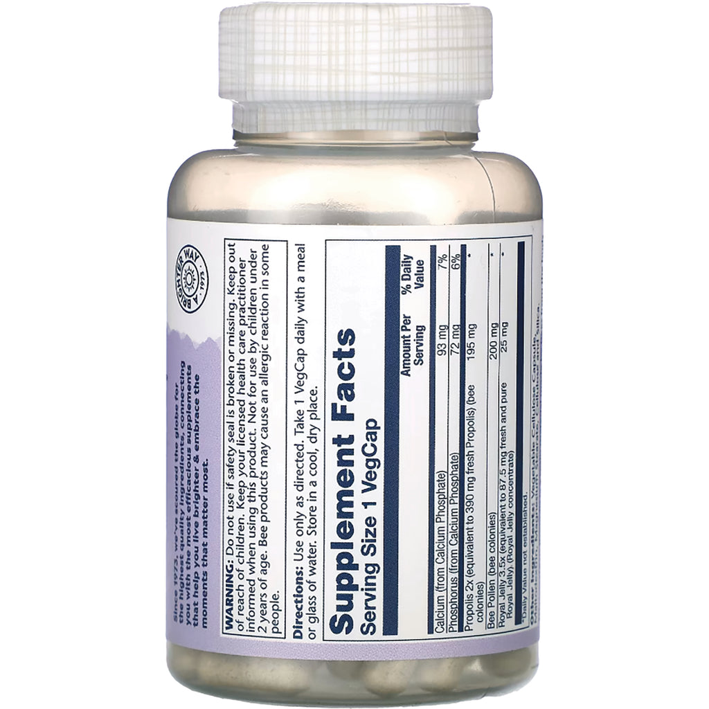 SLR395 | Back label showing Supplement Facts panel, warnings, and directions - Thumbnail