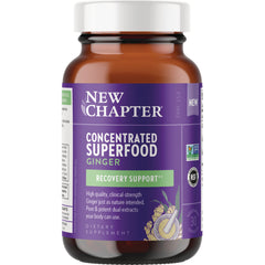 NWC382 | New Chapter Concentrated Superfood Ginger dietary supplement bottle front label