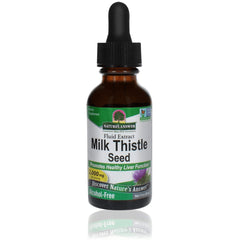 NAT060 | Nature's Answer Milk Thistle Seed fluid extract dropper bottle, alcohol-free
