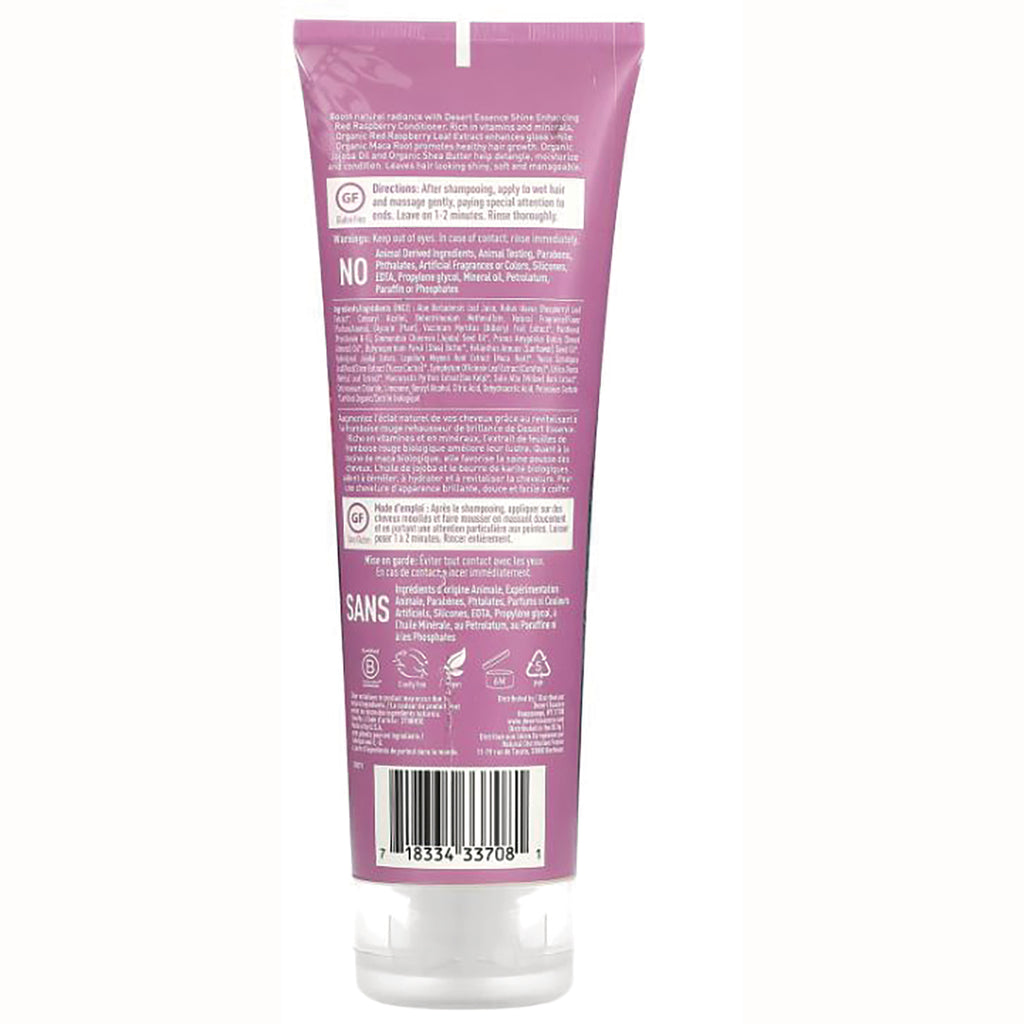 DST041 | Back of pink tube showing ingredient text, directions, certification icons and barcode - Thumbnail