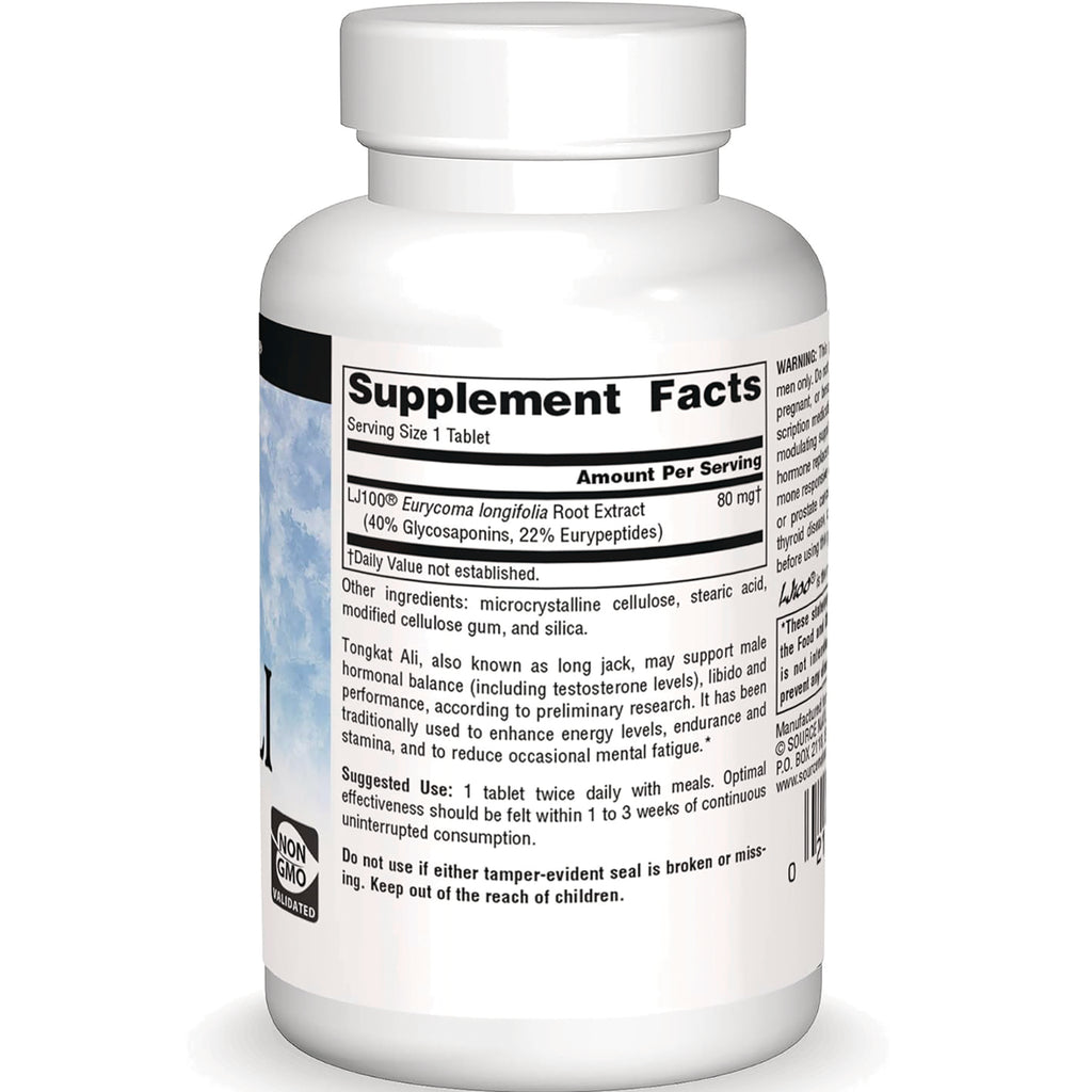 SN365 | Back label with Supplement Facts panel and suggested use on supplement bottle - Thumbnail