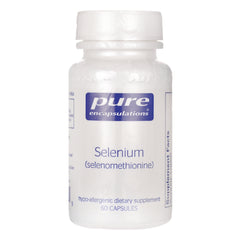 PRN039 | white Pure Encapsulations bottle labeled Selenium (selenomethionine), 60 capsules