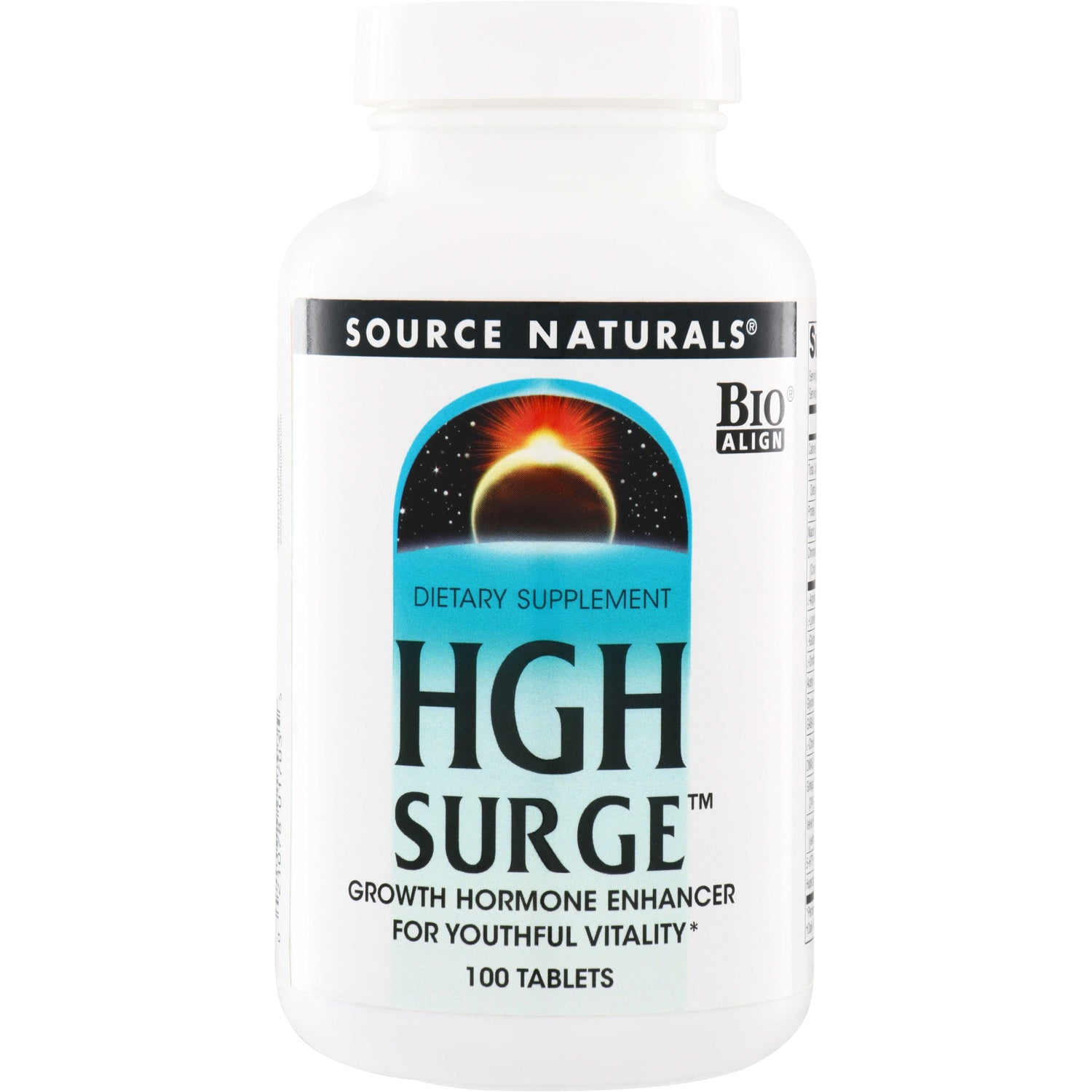 SN203 | Source Naturals HGH Surge dietary supplement, growth hormone enhancer, 100 tablets