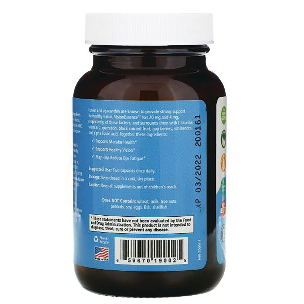 PEL056 | back of brown supplement bottle with blue label showing barcode, usage text, and expiration code - Thumbnail