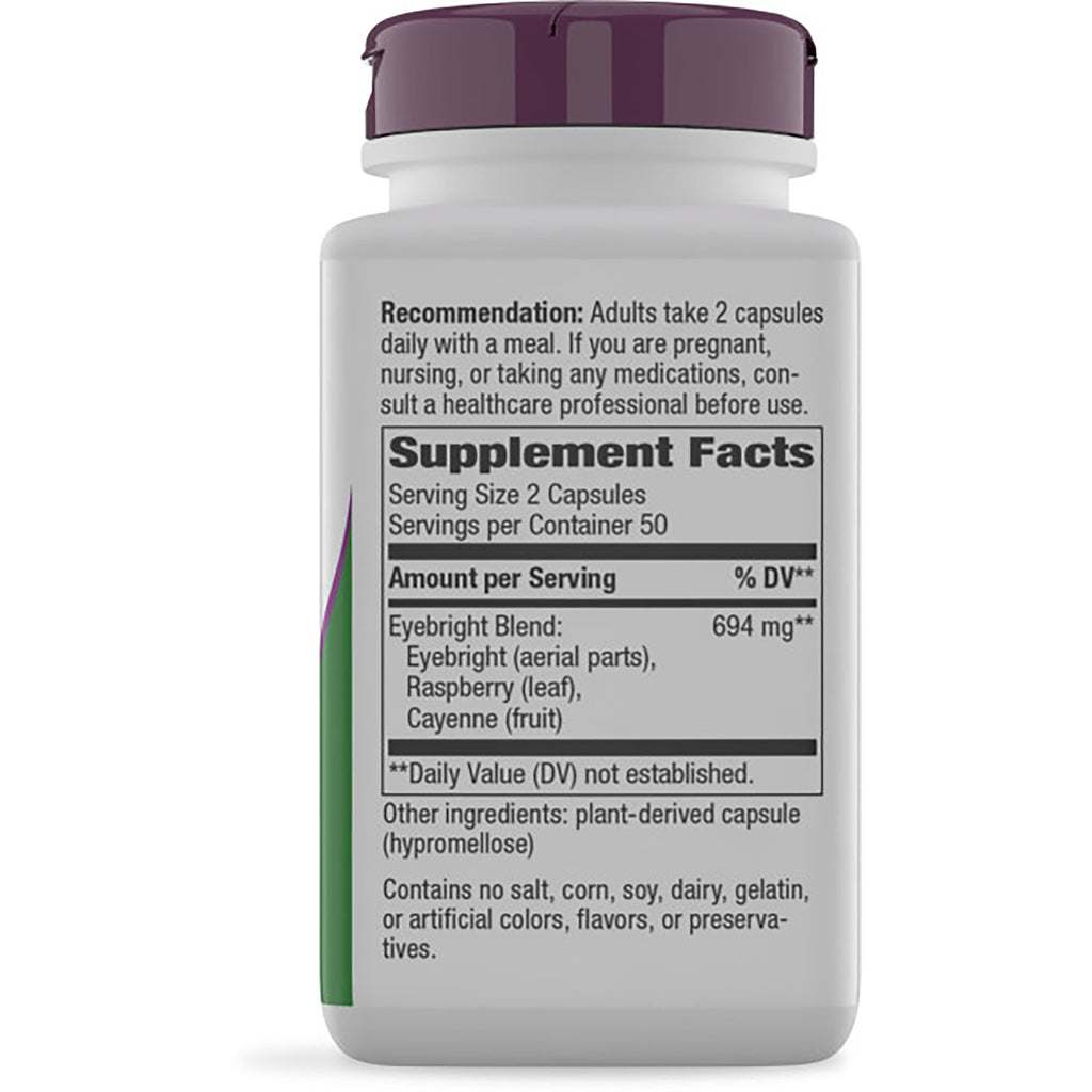 NW762 | Back of supplement bottle showing Supplement Facts label with serving size 2 capsules and usage warnings - Thumbnail