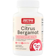 JR259 | Jarrow Formulas Vegan Citrus Bergamot cardiovascular health dietary supplement, 60 veggie capsules