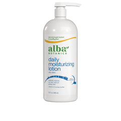 ABA063 | Alba Botanica Daily Moisturizing Lotion for Dry Skin, 32 fl oz pump bottle
