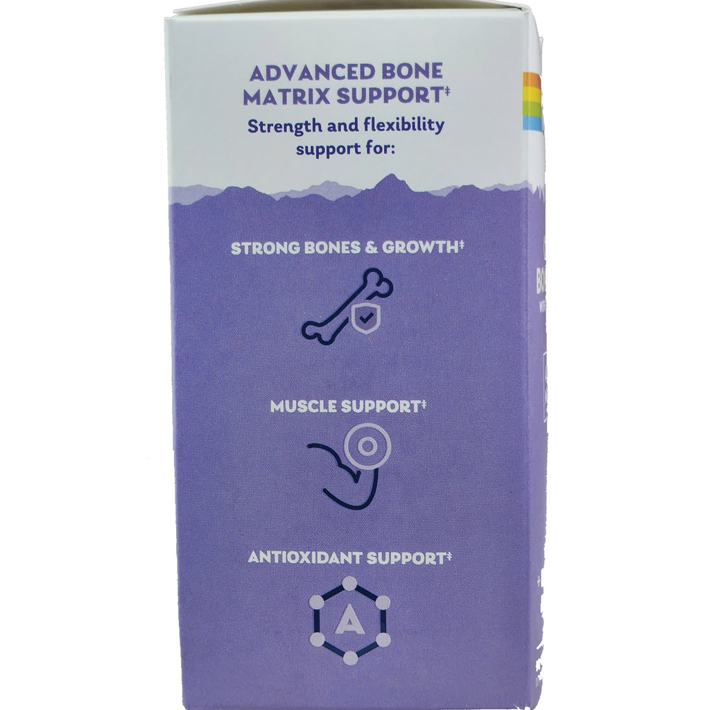 SLR447 | Back purple box listing advanced bone matrix support, strong bones & growth, muscle and antioxidant support - Thumbnail