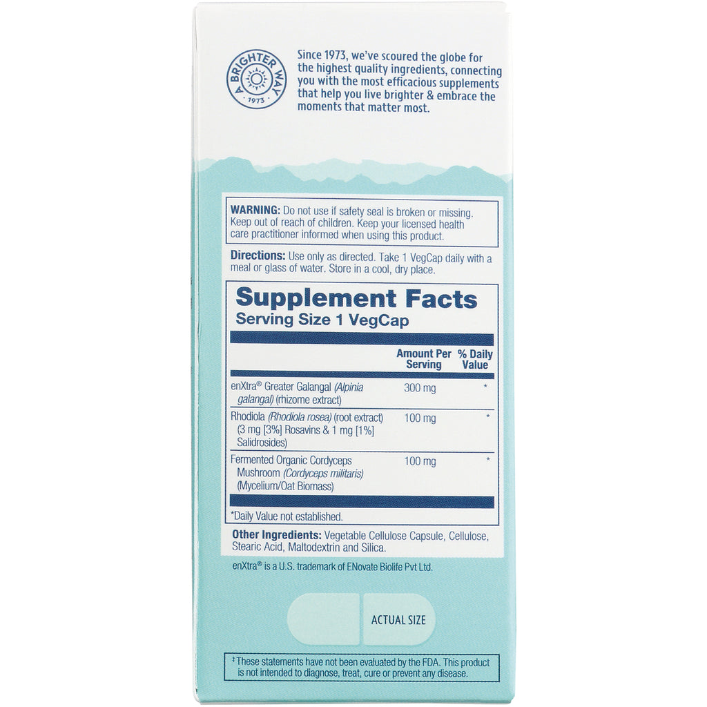 SLR489 | Back label with Supplement Facts, warnings, directions, and other ingredients - Thumbnail