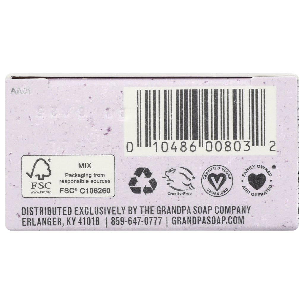 GP027 | product infographic of back packaging showing barcode, recycling, FSC, cruelty-free and certified vegan icons and distributor text - Thumbnail