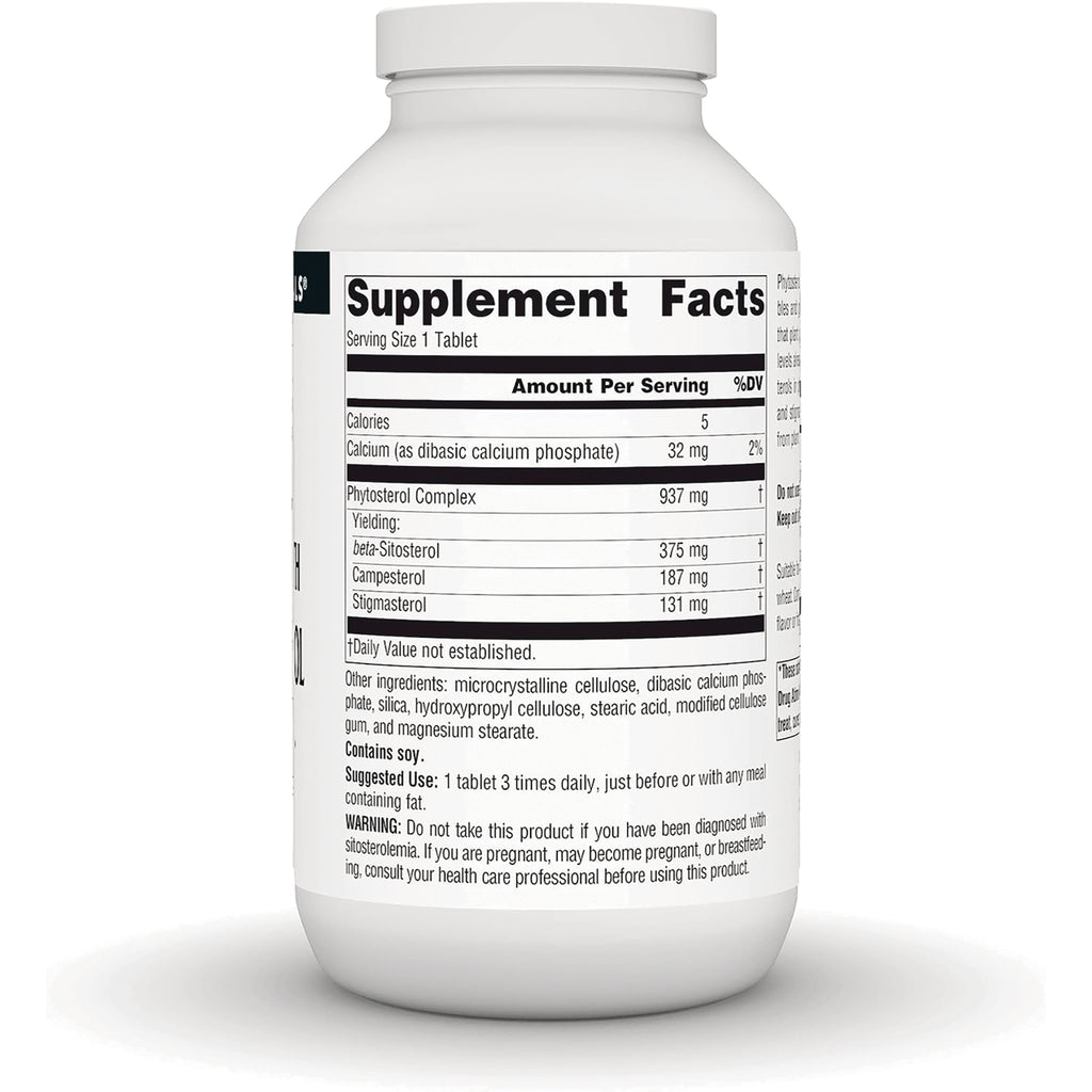 SN969 | Back label with Supplement Facts, ingredients, suggested use, and warnings for a tablet supplement - Thumbnail