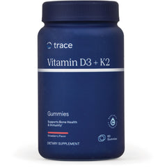 TM145 | Trace Vitamin D3 + K2 Gummies, strawberry flavor, 60 gummies dietary supplement