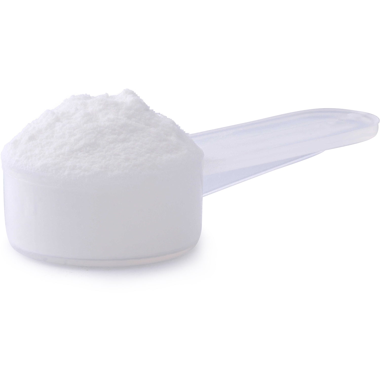 SWU956 | White powder in a clear measuring scoop