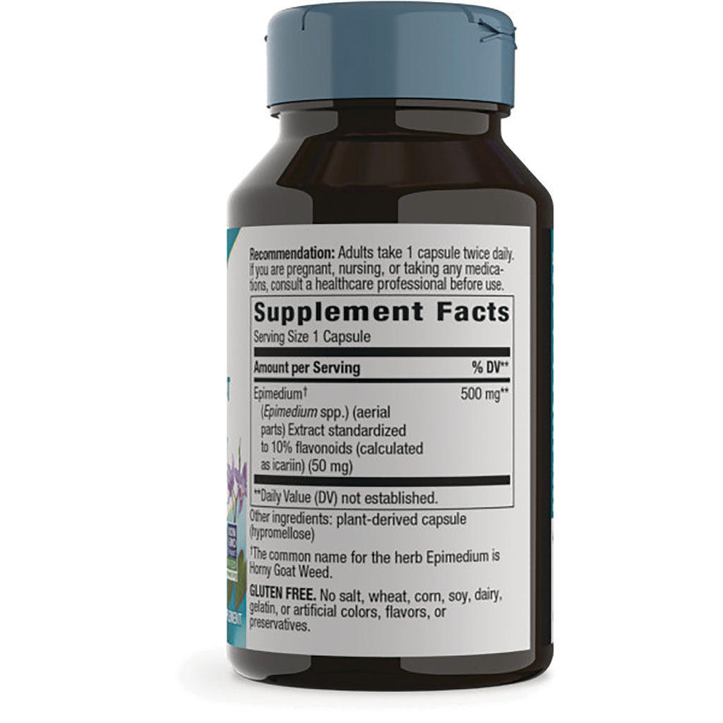 NW736 | Bottle back with Supplement Facts panel, ingredient list, and gluten free statement - Thumbnail