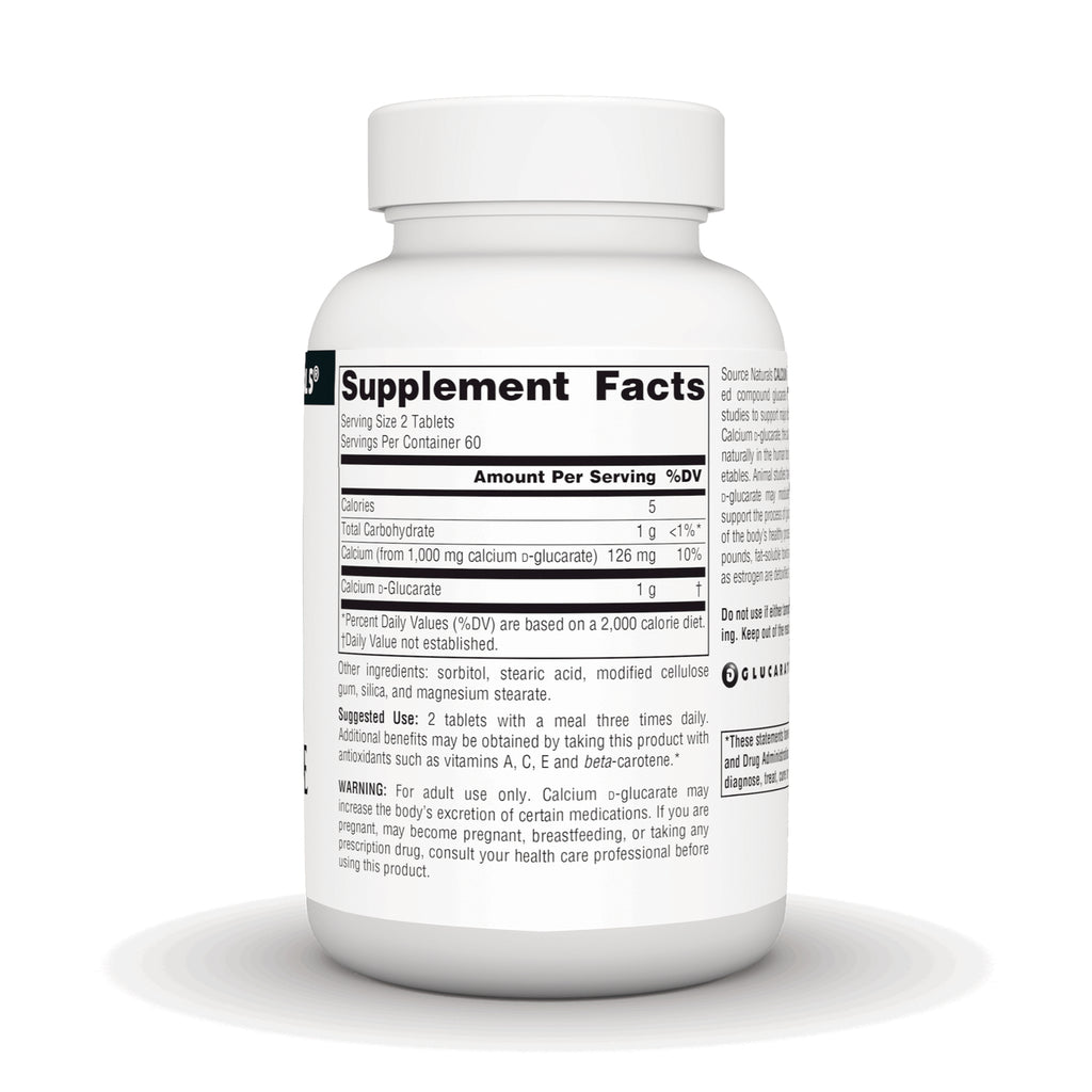 SN459 | Supplement bottle back label with Supplement Facts, suggested use, warnings, and other ingredients - Thumbnail