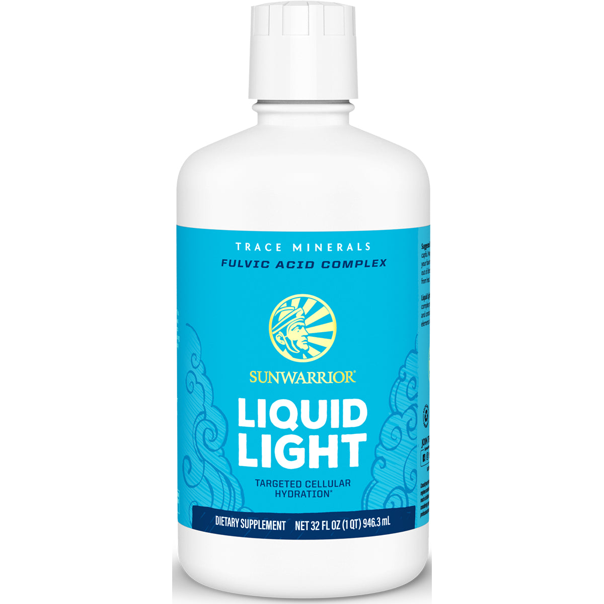 SNW025 | Sunwarrior Liquid Light Trace Minerals Fulvic Acid Complex, 32 fl oz bottle