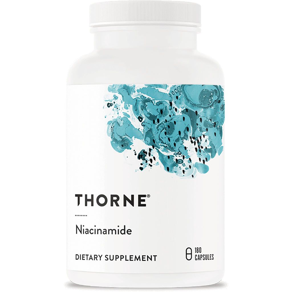 TRN028 | Thorne Niacinamide dietary supplement, 180 capsules bottle - Thumbnail