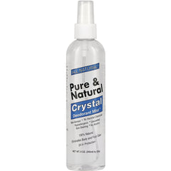 TDS005 | Pure & Natural Crystal Deodorant Mist, 8 oz spray bottle