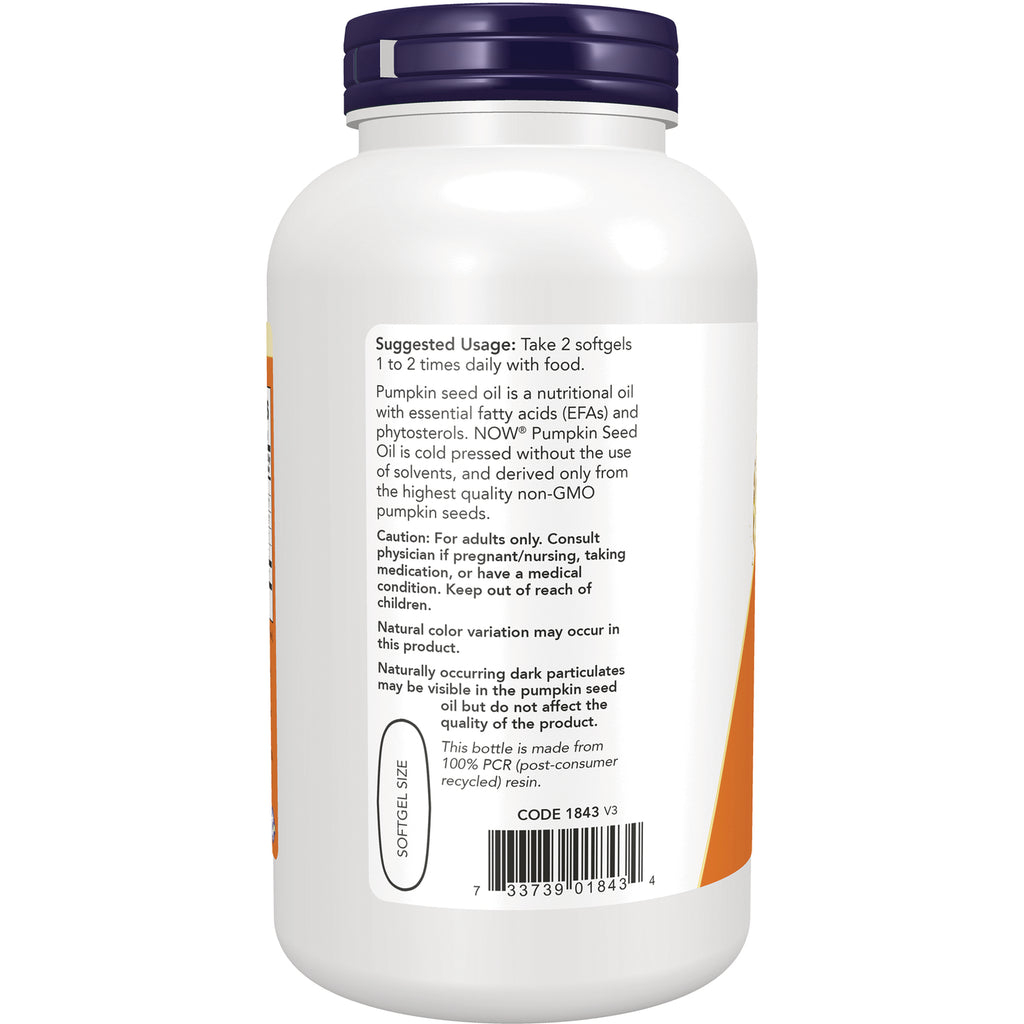 NWF1375 | Back label of white supplement bottle showing suggested usage, caution text, and barcode - Thumbnail