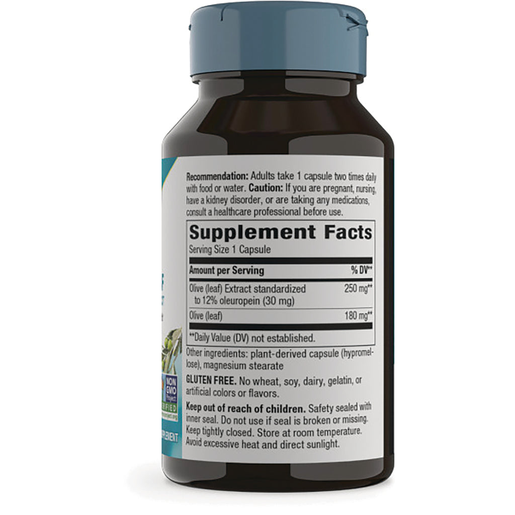 NW562 | Back of brown supplement bottle showing Supplement Facts panel with serving size, ingredients, dosage and warnings - Thumbnail