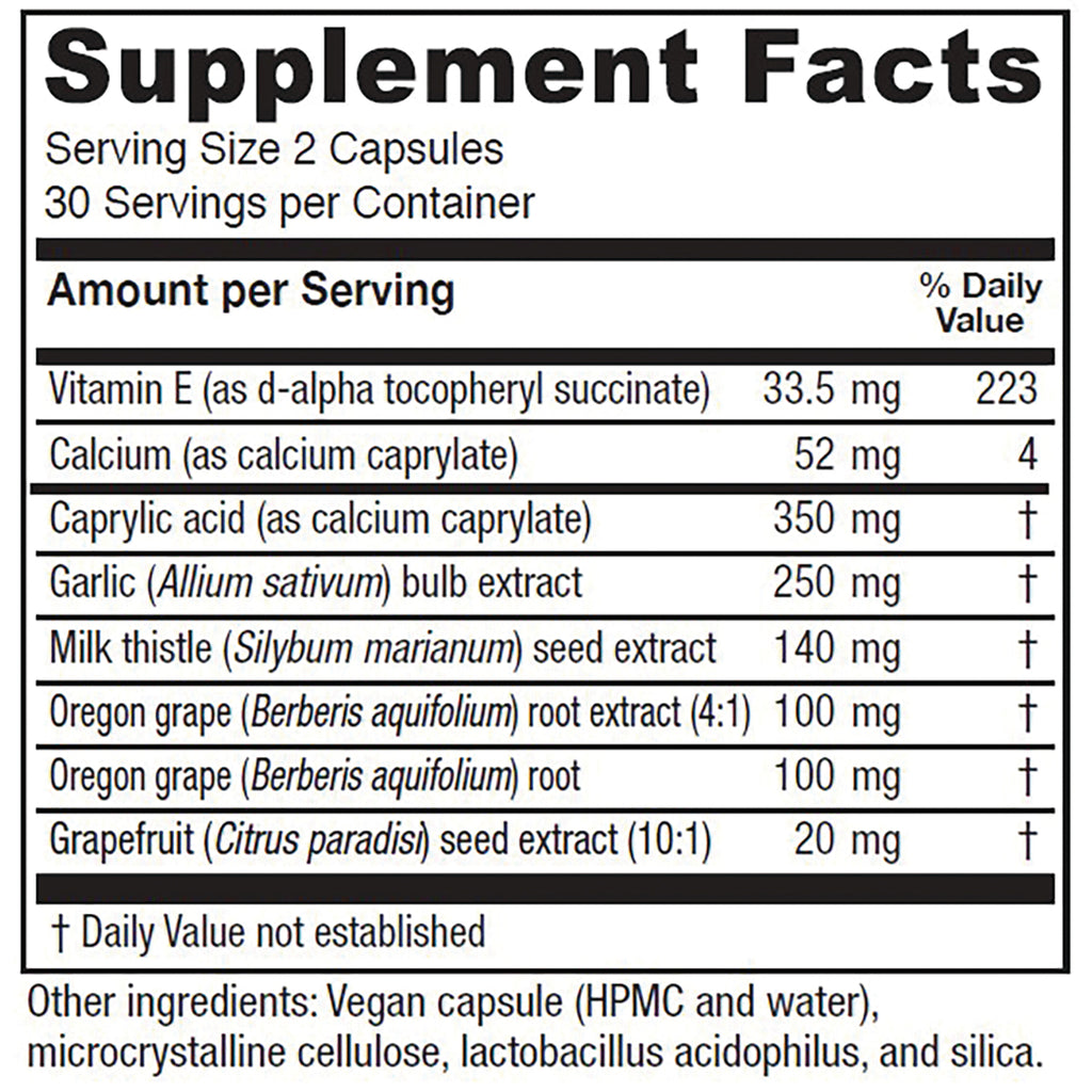 VNA020 | Supplement Facts panel with ingredients and amounts; includes Other ingredients list - Thumbnail