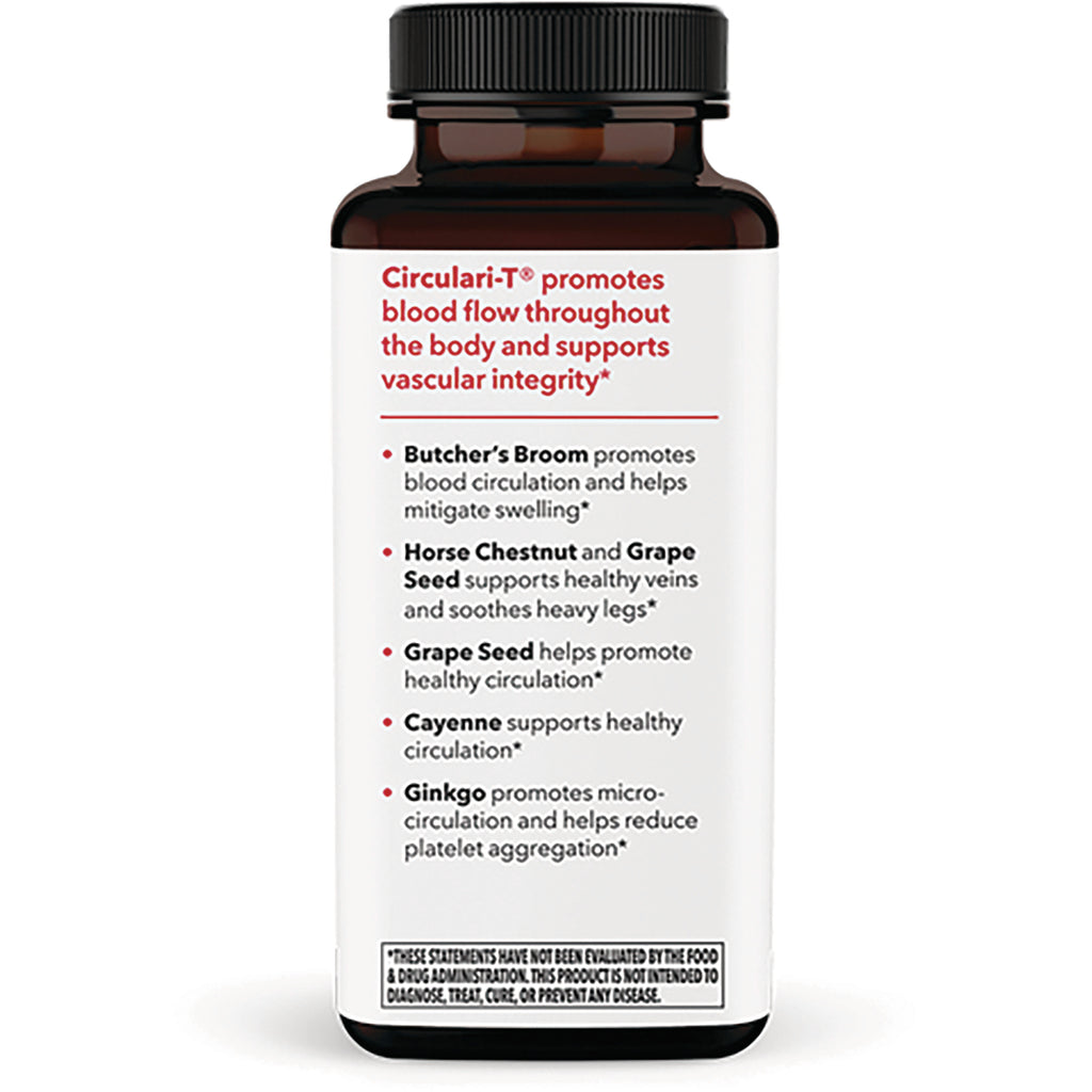 LSS002 | vertical product infographic on bottle listing circulation-supporting ingredients and benefits - Thumbnail