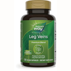 NW831 | Nature's Way Leg Veins premium blend bottle, 120 vegan capsules dietary supplement