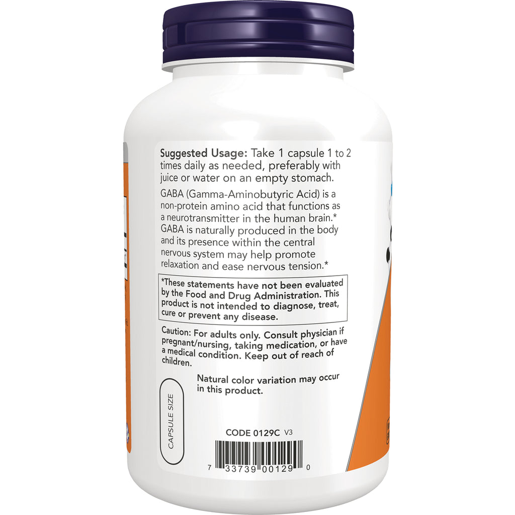 NWF1432 | Back label of white supplement bottle showing suggested usage, caution text, and barcode - Thumbnail