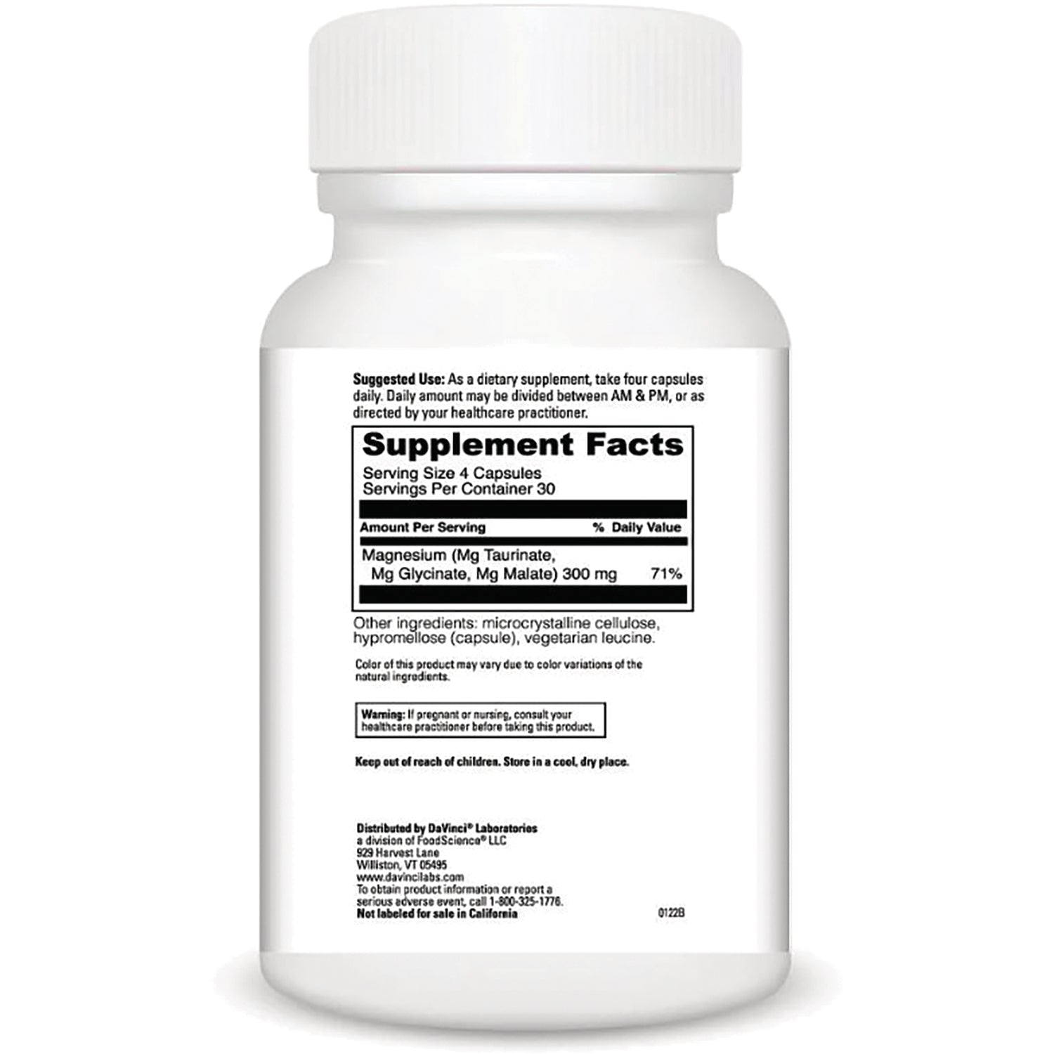 Tri-Mag 300 – Swanson Vitamins